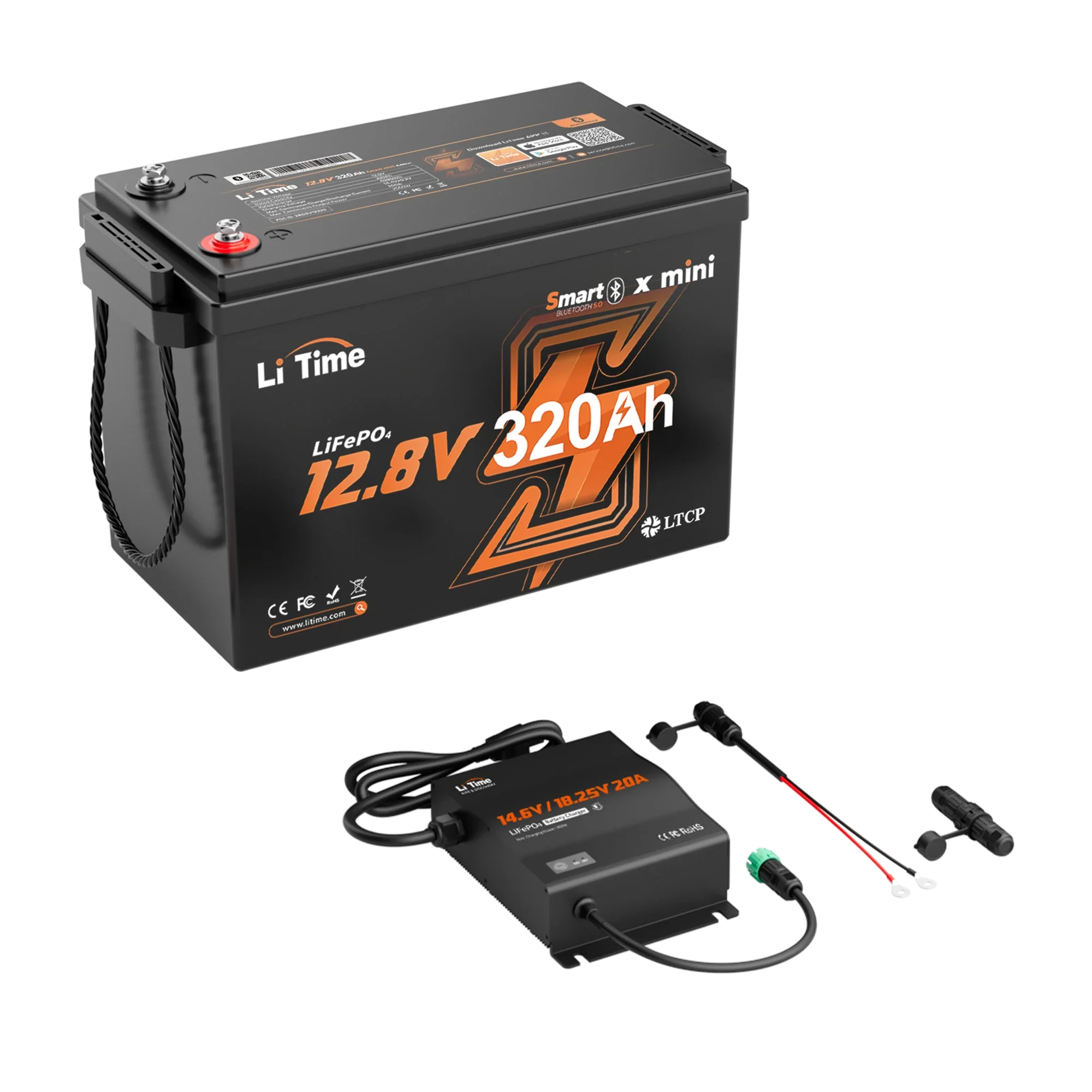 LiTime 12V Marine Power Solution for 0-2400W Electric Outboards and Trolling Motor - Image 24