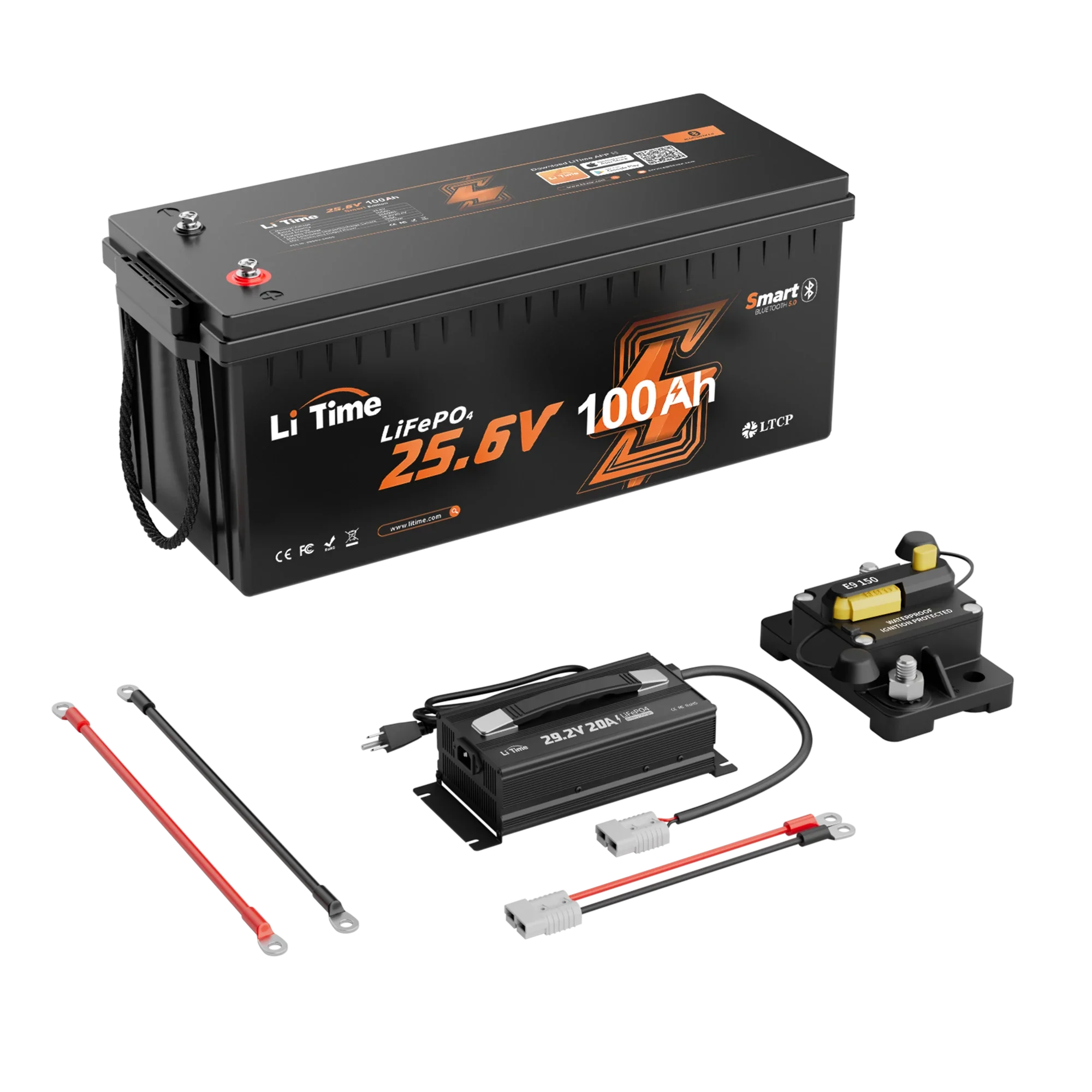 LiTime 24V Marine Power Solution for 0-3200W Electric Outboards and Trolling Motor - Image 13