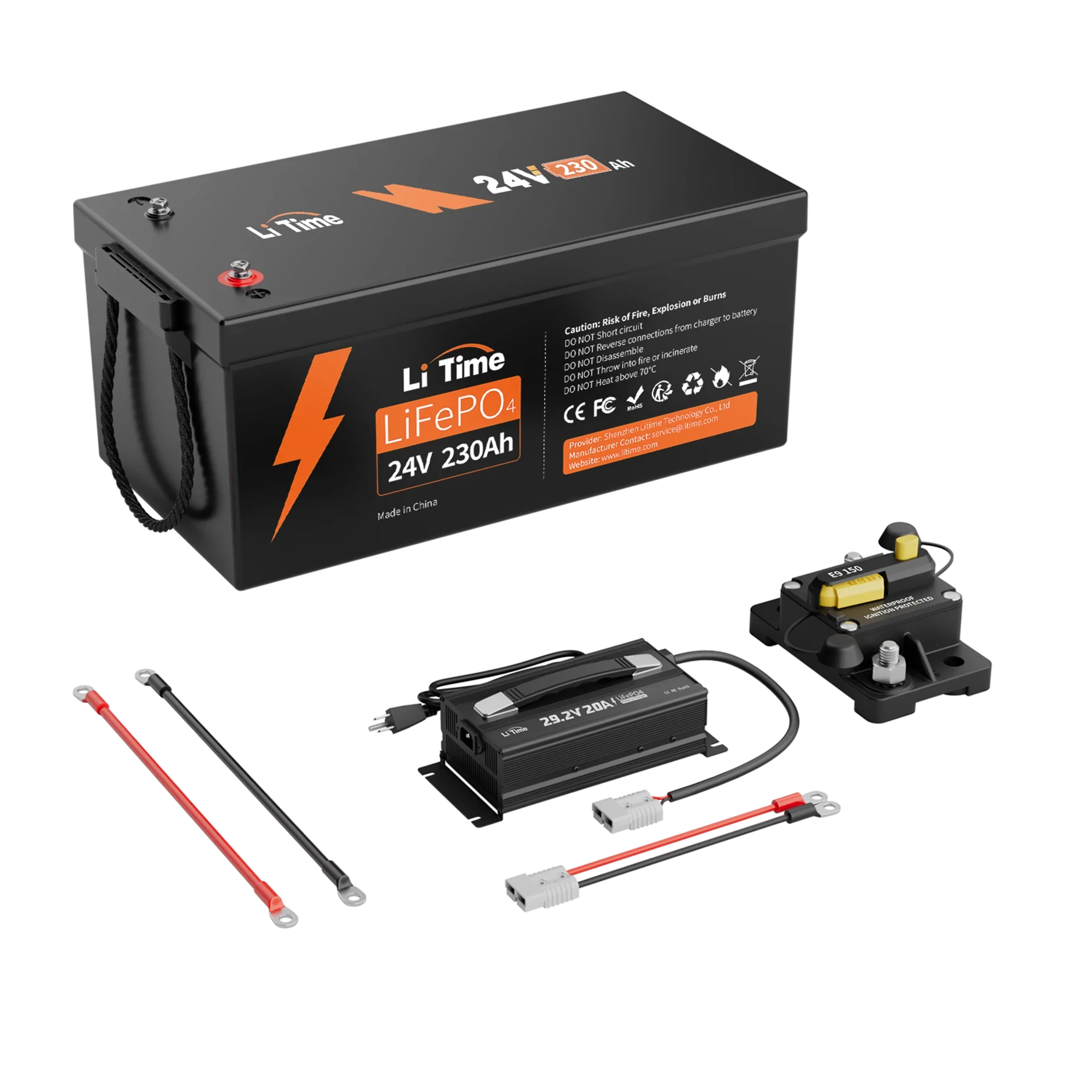 LiTime 24V Marine Power Solution for 0-3200W Electric Outboards and Trolling Motor - Image 15