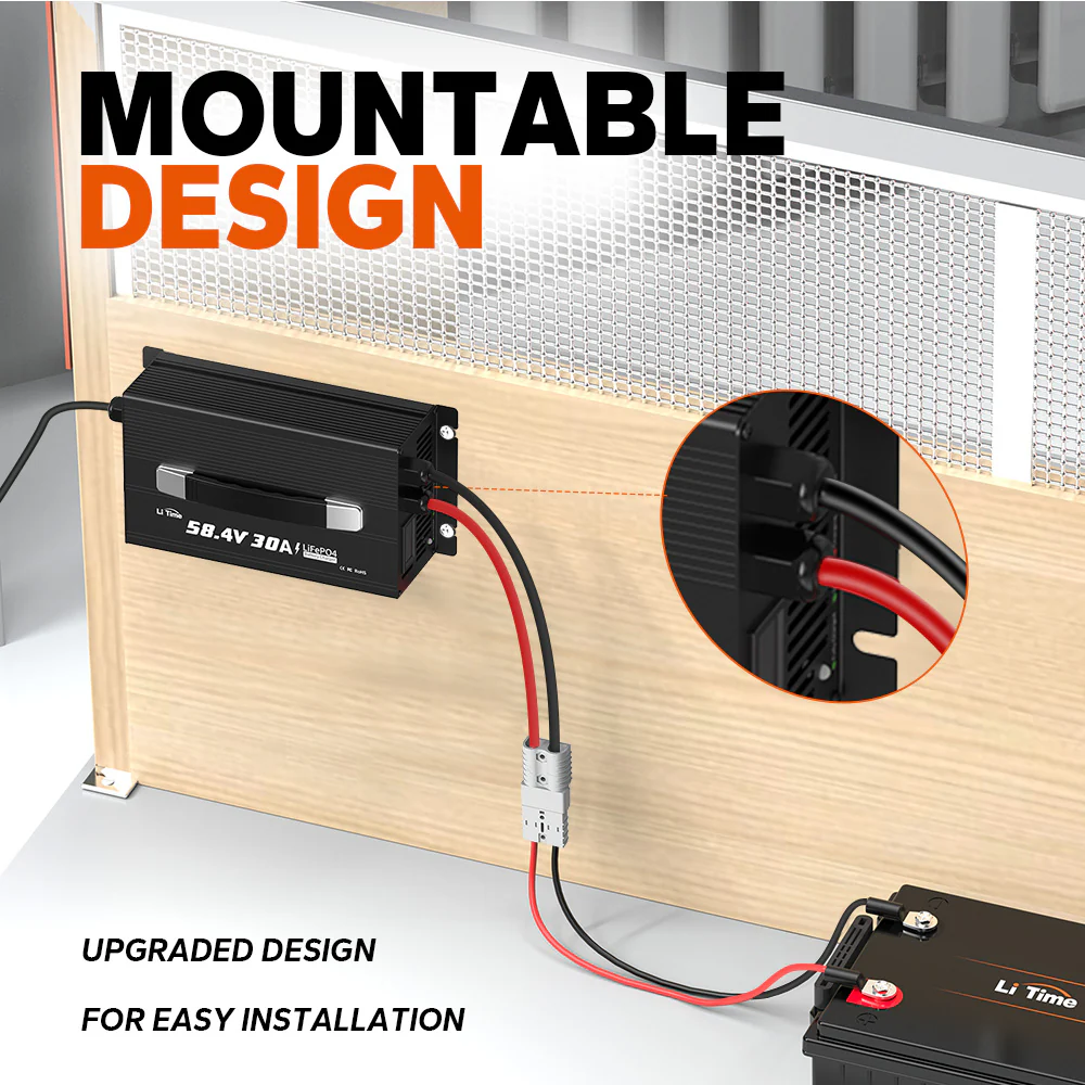 LiTime 48V 30A Lithium LiFePO4 Battery Charger - Image 5