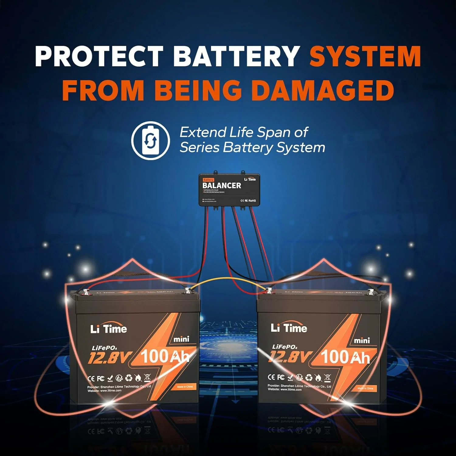 LiTime Battery Balancer for Series & Parallel Connected Batteries - Image 3