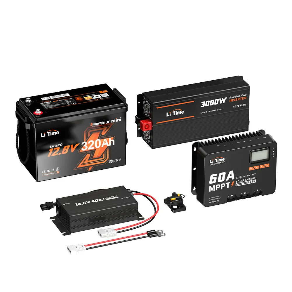 LiTime DIY Solar Generator — Complete Power Kit for Camping, RV, and Off-Grid Living - Image 11