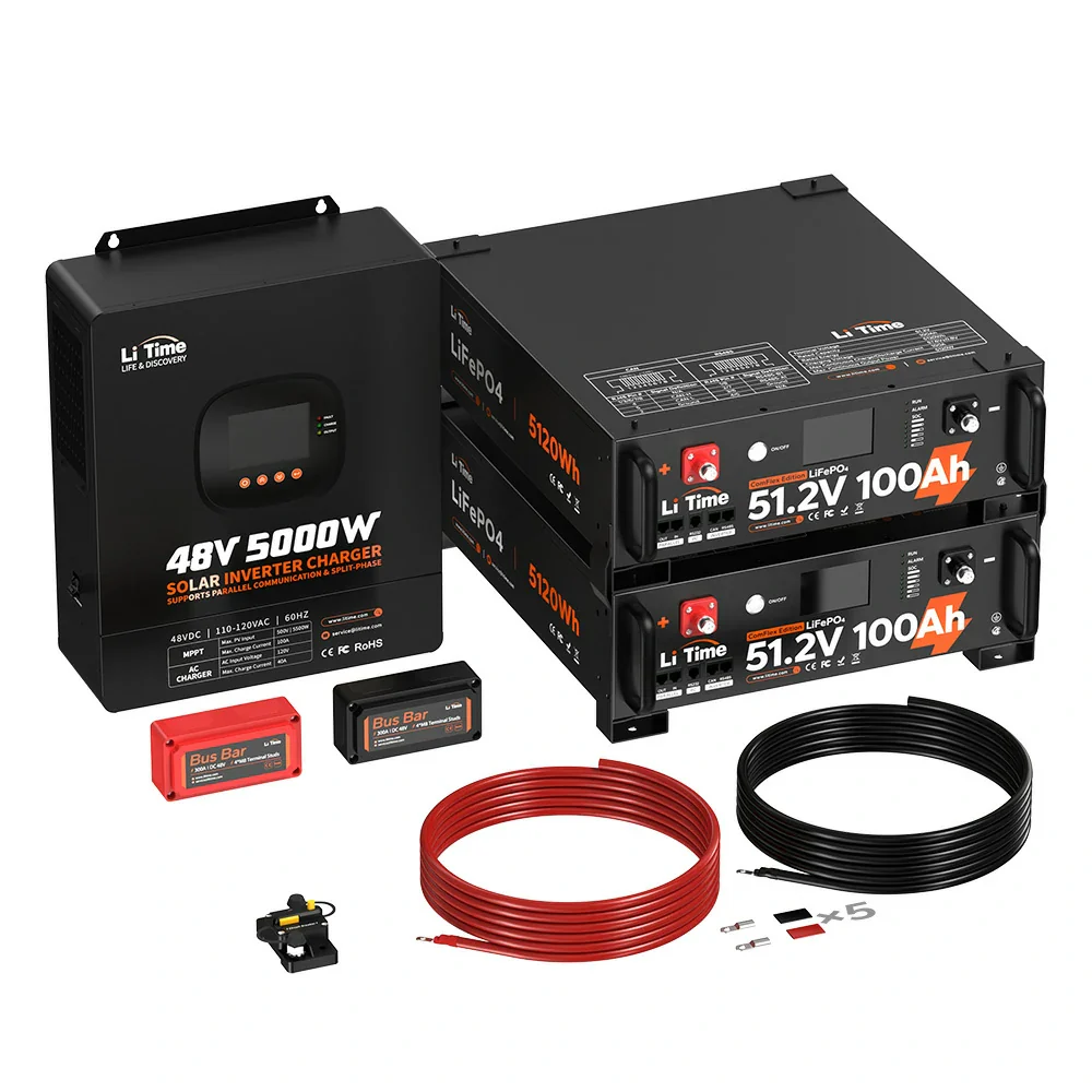 LiTime DIY Solar Generator — Complete Power Kit for Camping, RV, and Off-Grid Living - Image 17