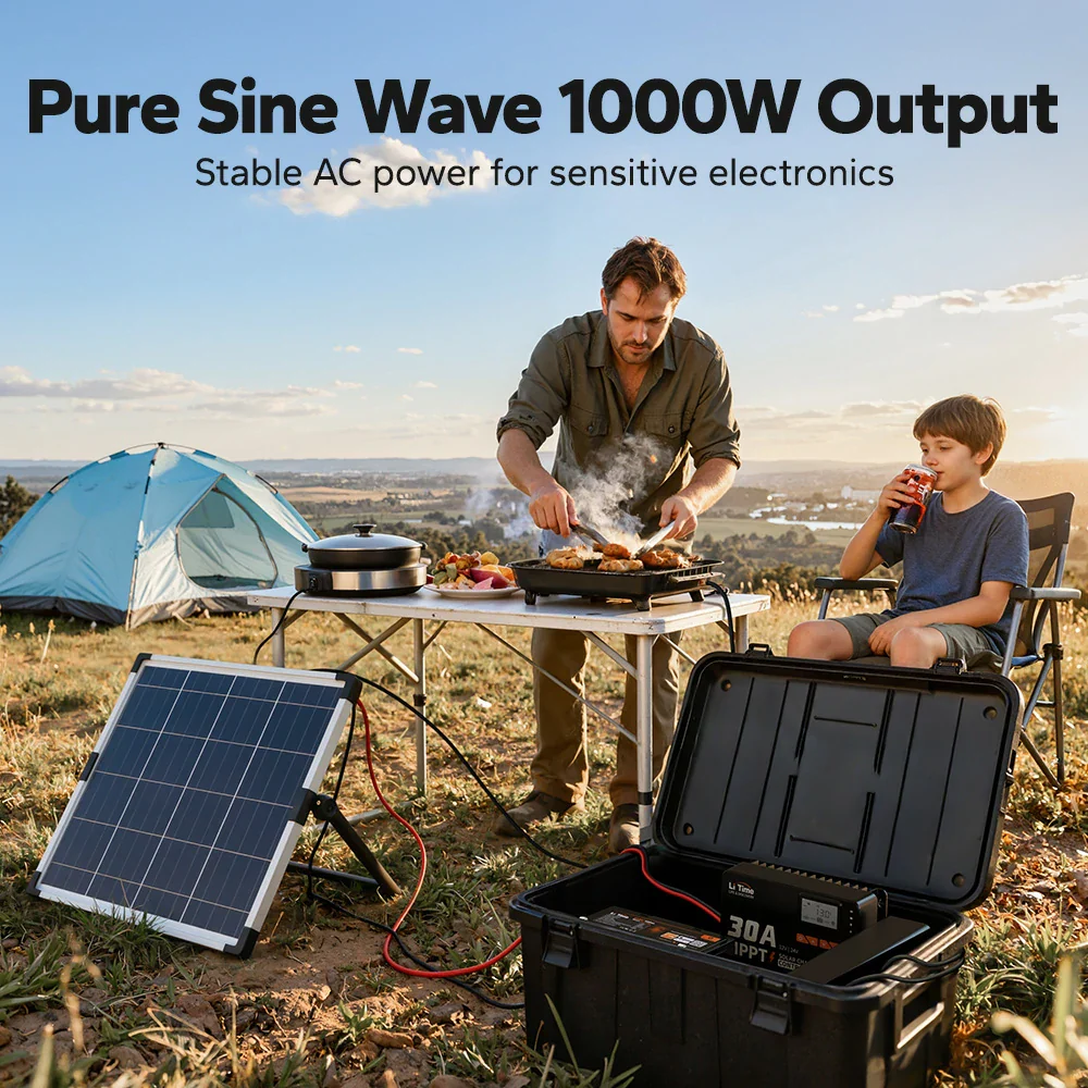 LiTime DIY Solar Generator — Complete Power Kit for Camping, RV, and Off-Grid Living - Image 7